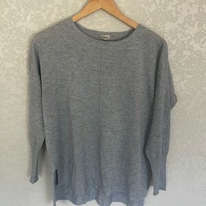 Light Grey Cremieux Sweater